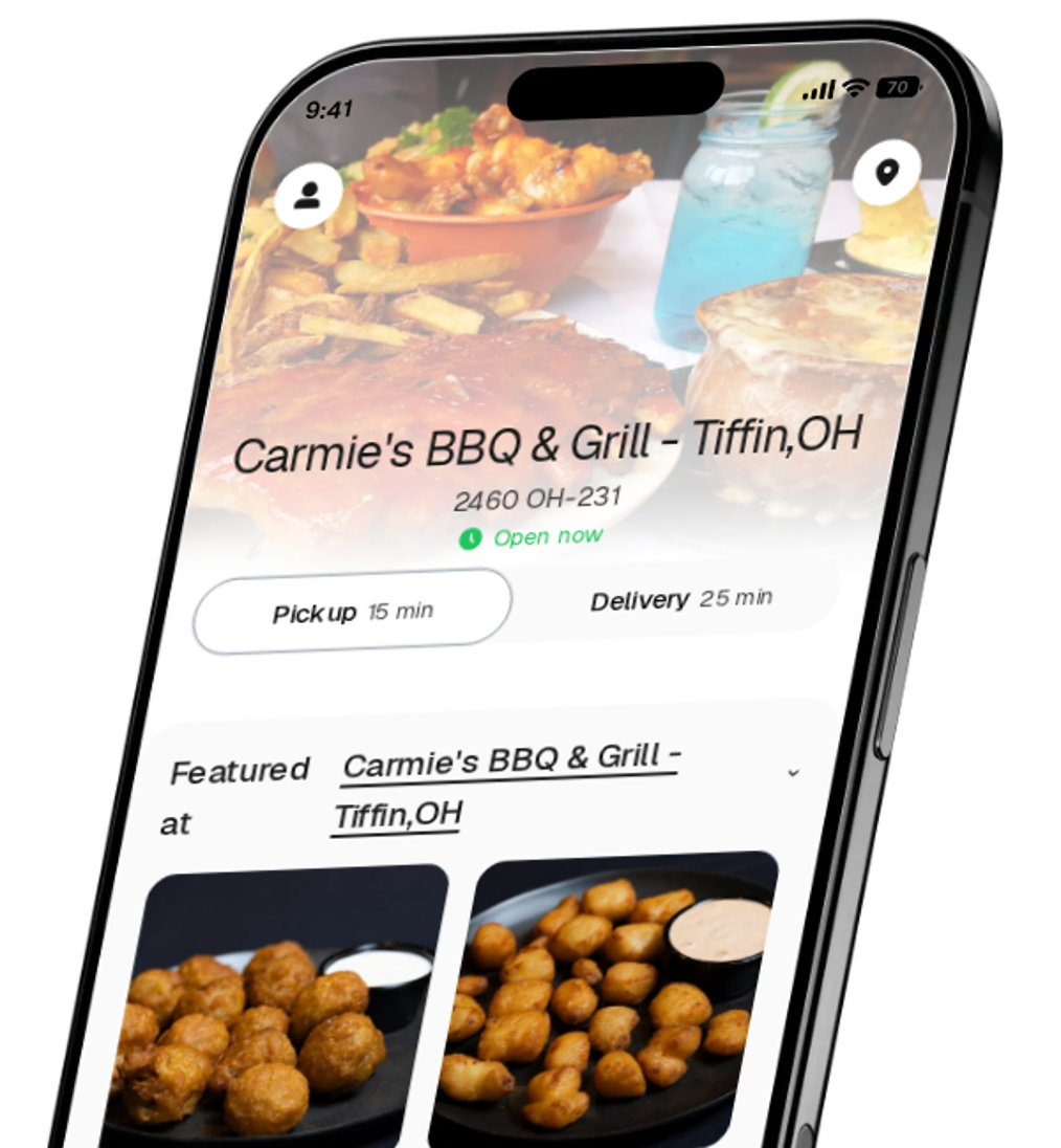 Carmie's BBQ & Grill - Tiffin,OH app preview